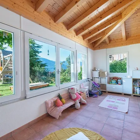 Swiss Alps Family In Wallis Villa Grimisuat